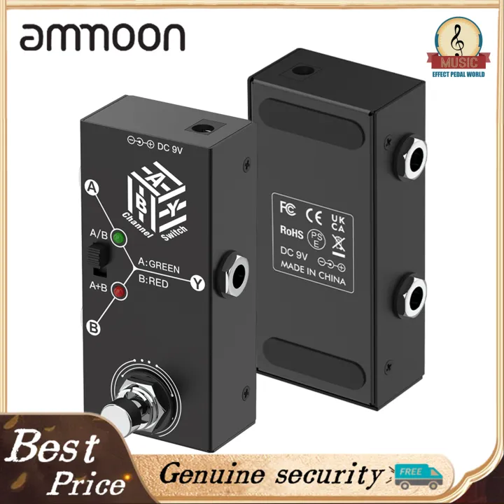 Effect MakerM-VAVE ABY Line Selector AB Switch Mini Guitar Effect Pedal True Bypass Guitar Bass Pedal Ab Box Aby Channel Switch I.1096806201
