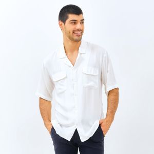 Toramen Kemeja Lengan Pendek Pria Rayan - Toraformen Atasan Pantai Casual Hawai Summer