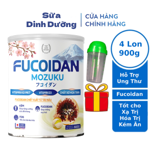 Sữa cho người ung thư Fucoidan Mozuku 900g giúp phục hồi sức khỏe trước và sau phẫu thuật Sữa fucoidan Sữa ung thư