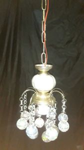 Lampu Hias Gantung Kristal Ruang Tamu Minimalis