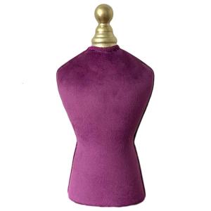 Velvets lớn hiển thị đứng cho dây chuyền giới thiệu thanh lịch với cơ sở hợp kim cửa hàng triển lãm Essential