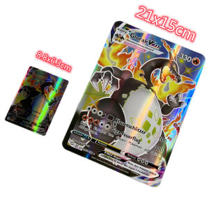 Bộ sưu tập thẻ Pokemon lớn OverSize Charizard Vmax Lillie Shiny Arceus V Star 1459 D34
