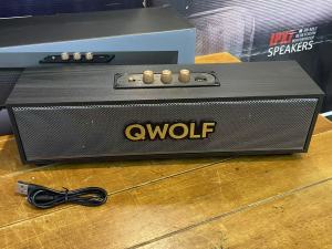 ลำโพงบลูทูธ รุ่น M18 ดอก2.5นิ้ว2ดอก กำลังขับ10W2ดอก รองรับUSB TF สามารถเชื่อมได้2ตู้ ทรงยาวสวย เสียงเบสแน่น เพิ่ม-ลดเสียงได้ มีให้เลือก2สี