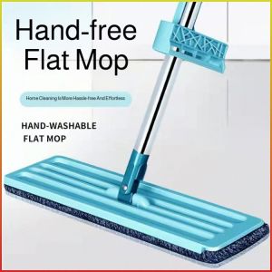 Tile Mop Powerful Adsorption to Remove Stains Thickened Pp Panel Floor Tile Mop Hand-free Mop