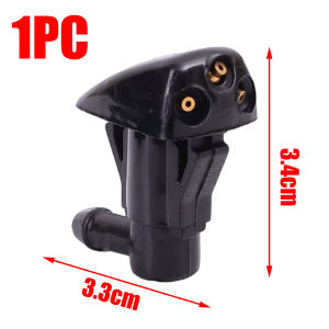 2PCS Universal Car Windshield Wiper Washer Spray Nozzle Auto 3 Holes Windshield Washer Nozzles Wiper Water Spray Jet