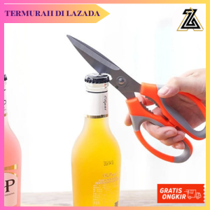 GUNTING ANTI KARAT STAINLESS STEEL PEMBERSIH SISIK IKANAYAMSAYUR MULTIFUNGSI