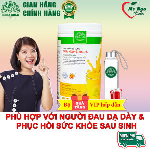 Sữa Nghệ Hera 500gr [CHÍNH HÃNG]- PHÙ HỢP VỚI NGƯỜI ĐAU DẠ DÀY giúp LỢI SỮA cho con bú