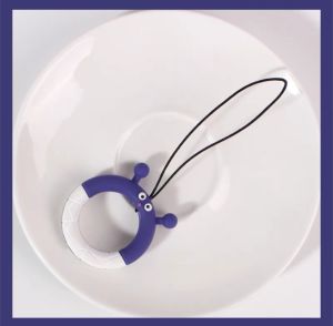 Silicone Cute Lanyard For Phone可爱卡通硅胶手机挂绳