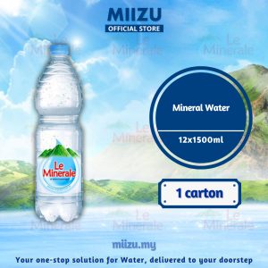 LE MINERALE Natural Mineral Water 12x1.5L