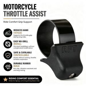 【BUY 1 TAKE 2】2Pcs Motorcycle Booster Handle Grip Clip Cruise Control Force Saver Throttle Booster