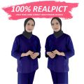 Baju Oka Ok Jaga Petugas Medis Lengan Panjang Pakaian Baju Seragam Kerja Perawat Drill Murah Terbaru Lengan 3/4 7/8 Pendek Med  Scrub Perawat Panjang Varian Warna Unisex Non Rok Bisa Atasan Saja Laboratorium Murah Bogor. 
