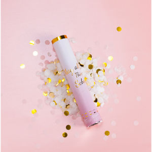 (SG) Big Size 30cm/40cm Hand Confetti Cannon Party Popper Birthday Wedding Celebration Gender Reveal Confetti Shooter Pink Blue Girl Boy Party Decoration Supplies Safety design spring operated party popper Event Opening New Shop opening ceremony