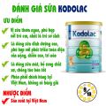 Sữa Kodolac 850g hàng chính hãng - Sữa tăng cân cho bé sơ sinh - Sữa Kodolac - Sữa viện dinh dưỡng giúp tăng cân hiệu quả - Hàng chính hãng. 