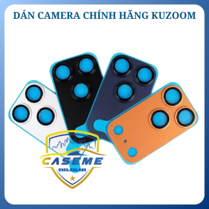 Dán Cường Lực Camera iPhone 17 Pro iPhone 17 Pro Max Kuzoom – Viền Nhôm Bảo Vệ
