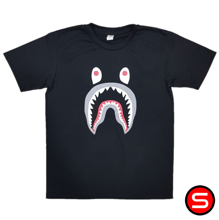 Bape Shark Logo T-Shirt Lazada Lazada PH