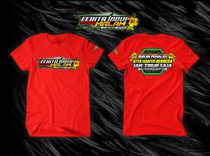 Kaos CERITA HIDUP DI JAM MALAM by MarkasKaos.id / Kaos Kata Kata / Kaos Keren / Kaos Distro Premium / Kaos Pekerja Keras / Kaos Profesi Keren / Kaos Pria Wanita / Kaos Cotton Combed 24s