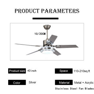 CHNT Ceiling Fan 56Inch Wood Ceiling Fan with  Remote Control Reversible DC Motor Modern Ceiling Fan for Kitchen Bedroom Basement Dining Living Room
