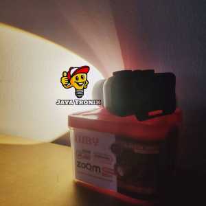 Senter Kepala LED Luby 55W L-2923L PRO Cahaya Putih & L-2923K PRO Cahaya Kuning Zoom Flash Garansi Resmi Original