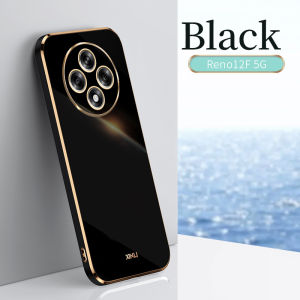 Casing For Reno 12F Case Cover For OPPO Reno 12F 5G High Quality Soft TPU Anti-fingerprint Camera Protection Case Cover