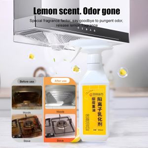 💝Hot Sale💝Household Multifunctional Foam Type Heavy Oil Cleaner Kitchen Hood Cleaning Special Household Grease Cleaner Kitchen Range Hood Degreaser Non Irritating Foam Type Heavy Duty Oil Stain Remover Multi Surface Cleaner