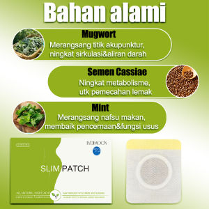 10Sets Herbal Navel Waist Patch Tighten Arms Thighs Remove Body Toxins Prevent Fat Accumulation Fast Fat Burning Belly Slimming Sticker Weight Loss Support for Women/Men