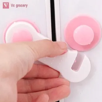 [HÀNG CÓ SẴN] Đai Khóa Gài Tủ Lạnh Cửa Tủ An Toàn Cho Bé Khóa Gài Tủ Lạnh Đa Năng Chống Kẹp Cho Trẻ Em