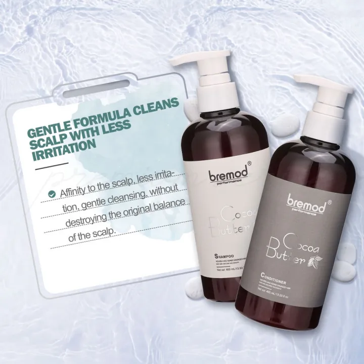 Bremod Hair Conditioner Shampoo 400ml Washing Care Scalp Damage Frizzy