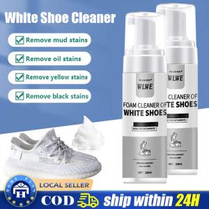 200ml Sneaker Whitener Effective White Shoe Cleaner Water-free Cleaning Agent Sneaker Decontamination Liquid Stain Remover