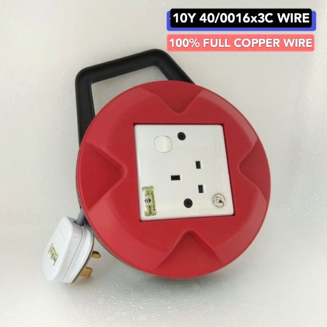 Extension Round Wire Box 10Y 40/0016 x 3Core Wire 100 Full Copper Wire