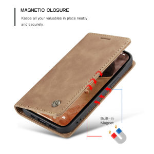 Retro Frosted leather cover Phone Case For Samsung Galaxy M01S M21 M21S M31 F41 M51 M32 M42 M10 M10S M20 M30 M30S M40S M60S M80S Note 10 Lite Note 10 20 Plus Casing Leather Flip Cover Book Case