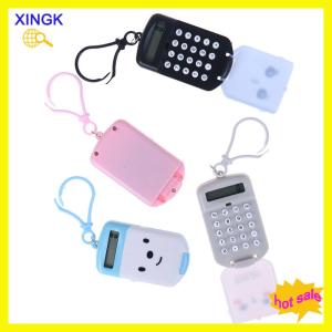 XINGK Portable Calculator Pocket Size Creative Keychain Calculator Office Supplies