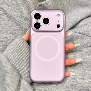 Luxury Jelly Matte Silicone For MagSafe Magnetic Case For iPhone 17 16 15 14 13 Pro Max Shockproof Translucent Soft Bumper Cover