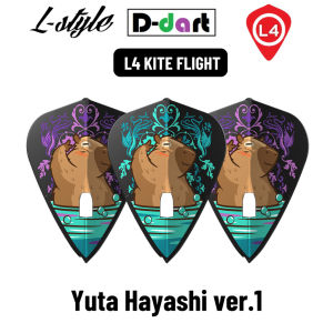 L STYLE DARTS FLIGHT - L4 KITE L-Flight PRO PLAYER DART FLIGHT (SAYAP ARROW)