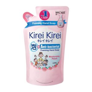 Kirei Kirei Anti Bacterial Foaming Hand Soap Moisturizing Peach Refill 200ML