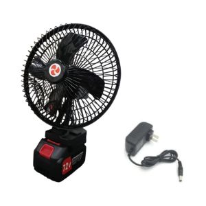 8 inch Cooling Fans Adjustable Cordless Fan Portable Rechargeable Fan High Power Outdoor Desktop