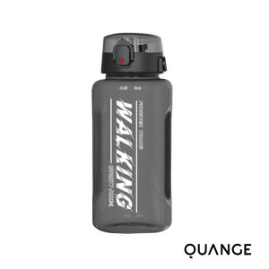 Quange Tritan Sports Water Bottle TR202 2000ml BPA-Free Flip Lock Lid Straw