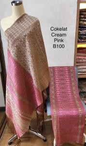 KAIN SONGKET TUMTUMAN B100 CANTIK MURAH #15B100 CANTIK DAN BAGUS