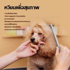 หวีสัตว์เลี้ยงพิเศษสําหรับสุนัขพันธุ์ทอง หวีปมไฟฟ้าสแตนเลส