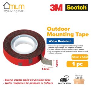 3M SCOTCH Permanent Double Sided Tape Mounting Tape Adhesive Tape Double Side Tape Indoor Outdoor