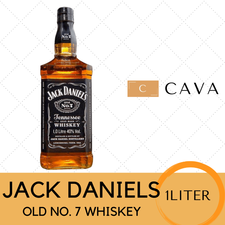 Jack Daniels Old No. 7 Whiskey 1L