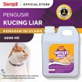 SEMPROTAN PENGUSIR KUCING SEROXIL (PALING AMPUH) 500ML Parfum Kucing Liar Bandel BAB Sembarangan / Alat Spray Cairan AMPUH Hushus Obat Anti Cat Repellent Bahan Alami Tidak Mengandung Racun Aman / Obat Karbol Sereh Anabul yang Berak Asal Bau PUP. 