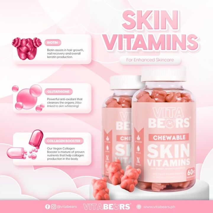 vita glutathione gummies Whitening Anti-Aging Skin Brightening Hair,Skin &Nail Health Vitamatic Methylfolate Gummies 1000 mcg