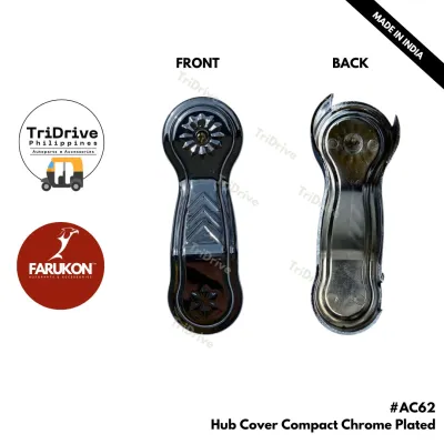 Bajaj RE Chrome Accessory Wheel Hub Cover