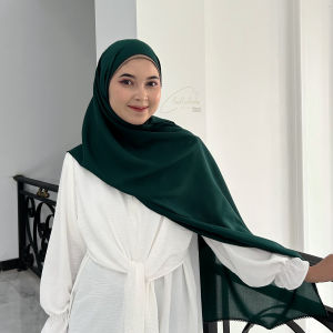 EL Lucky - Fatima Pashmina Embroidery (Kerudung Pashmina Tepian Embroidery Picot)