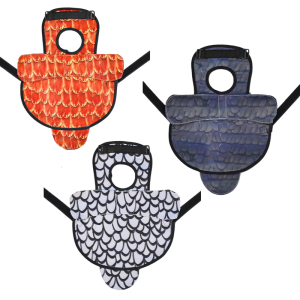 Chicken Saddles Apron Hens Back Plume Guard Weather Resistant Chicken Vest Protectors Easy to Wear and Clean for Poultry