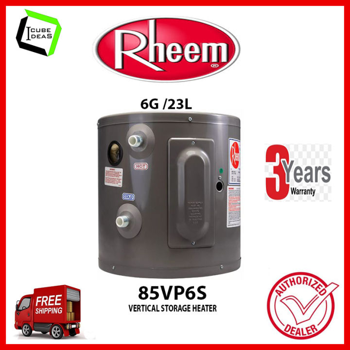 [SAME DAY INSTALLATION] Rheem 85VP6S / 85VP6SN 23L Vertical Storage ...