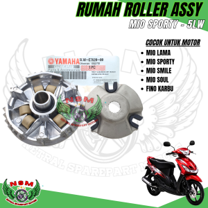 Rumah roller assy mio sporty ( paket 2 item ) kipas rumah roller mio smile / mio soul / fino karbu / nouvo