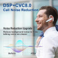 New Bee LC-B45 Bluetooth Earphones DSP+CVC8.0 Noise Reduction Bluetooth 5.0 Wireless Earphones 20hrs Talking Time Wireless Headset for Android Samsung S20 Huawei Xiaomi. 