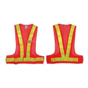 Reflector Vest Safety Vest Skeleton Type with ID Holder
