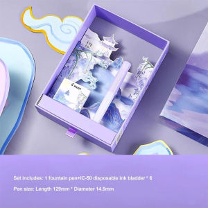 Japan Pilot Fountain Pen Set Kakuno Smiley 20th Anniversary Limited Edition Gift F/M Pen Tip School Office Stationery